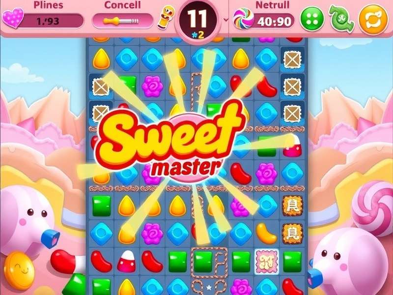 Sweet Blast Master power-ups and special candies