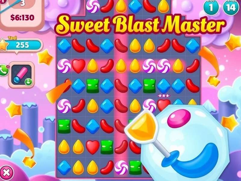 Sweet Blast Master gameplay screenshot